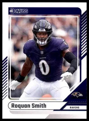 Roquan Smith 2024 Donruss #28 Baltimore Ravens - Football Card Single