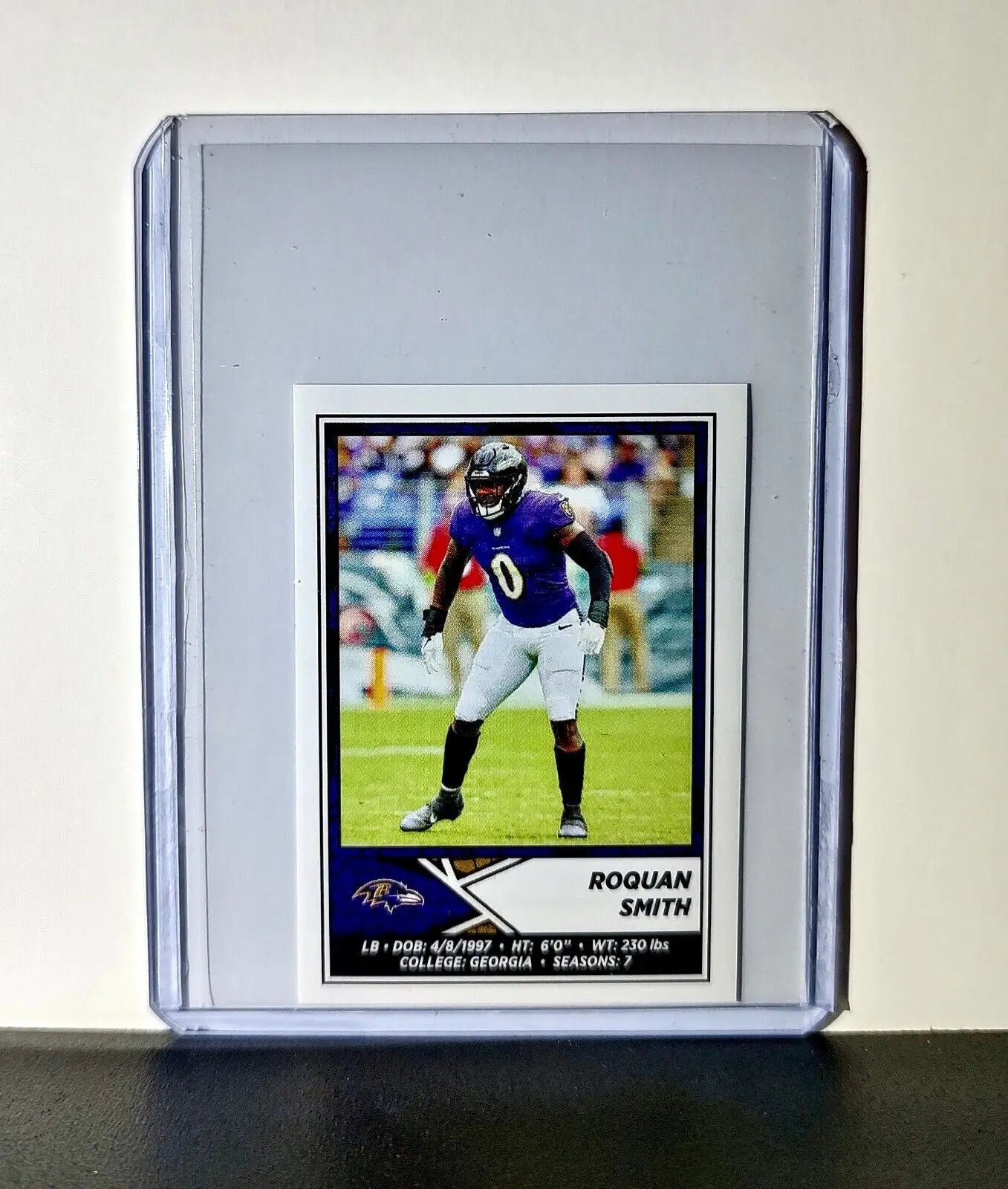 Roquan Smith 2024 Panini NFL Sticker #114 Baltimore Ravens - Football Card Single