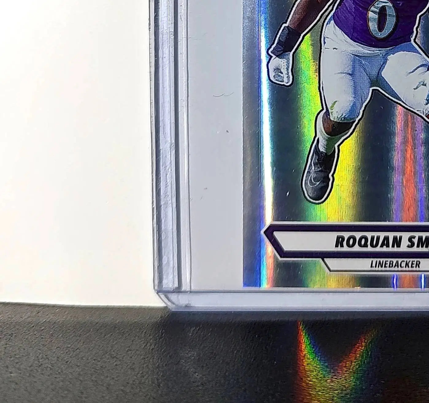 Roquan Smith 2025 Panini NFL #103 Foil Sticker Baltimore Ravens
