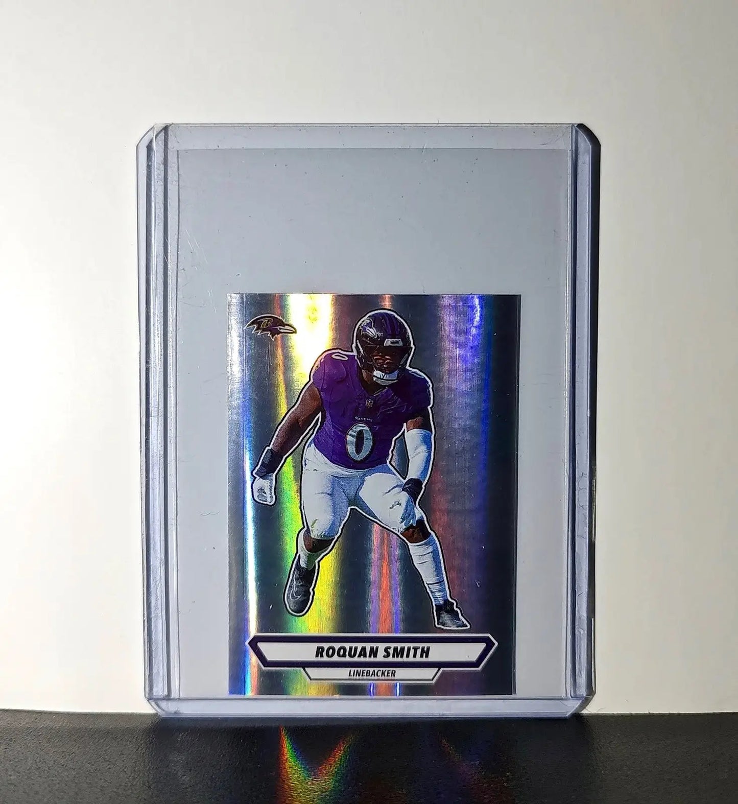 Roquan Smith 2025 Panini NFL #103 Foil Sticker Baltimore Ravens