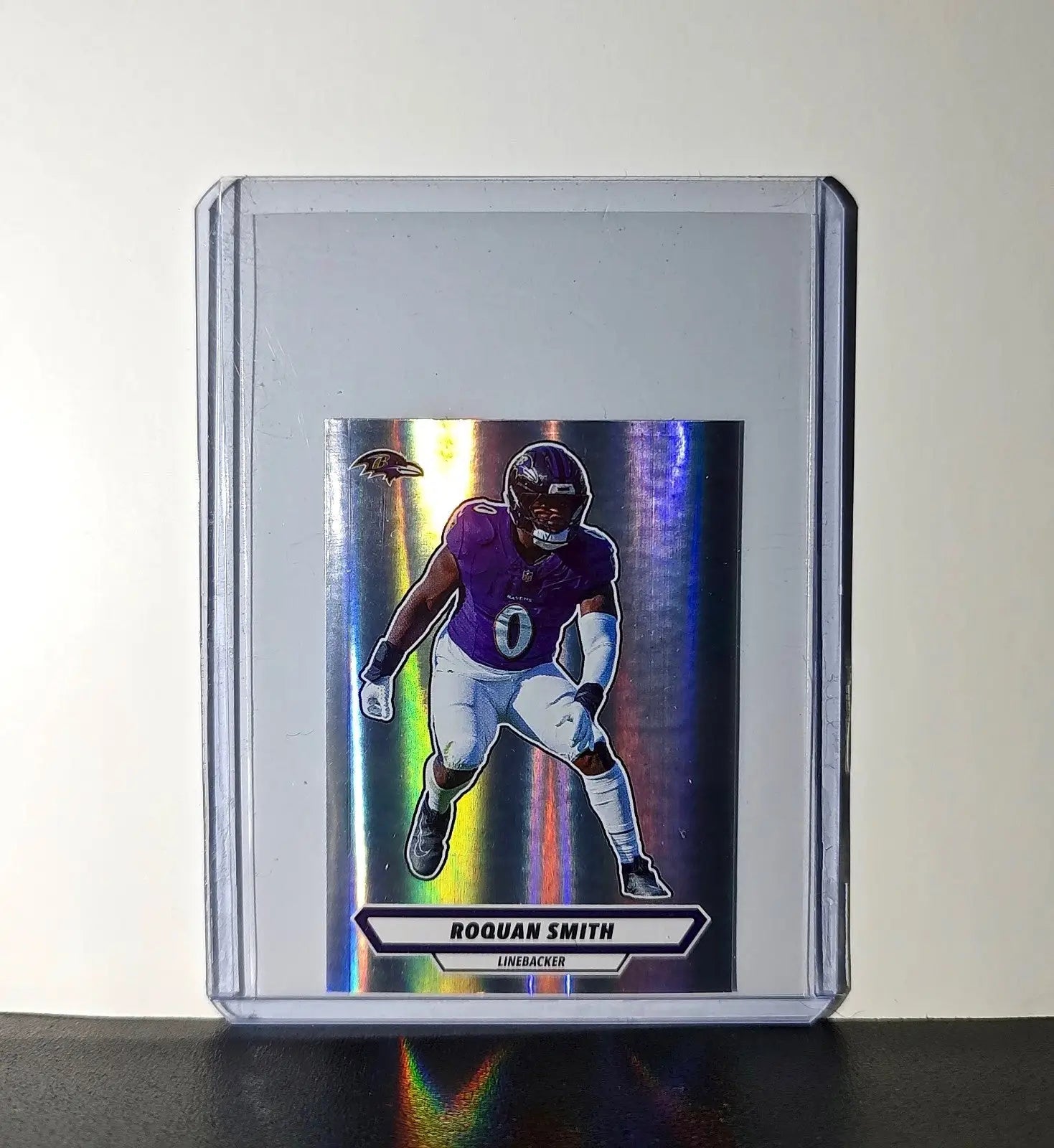 Roquan Smith 2025 Panini NFL #103 Foil Sticker Baltimore Ravens
