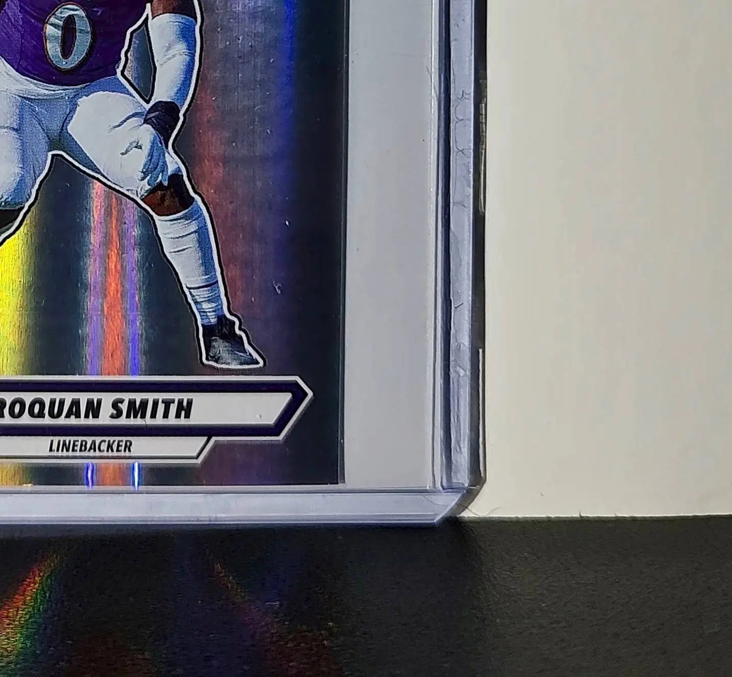 Roquan Smith 2025 Panini NFL #103 Foil Sticker Baltimore Ravens