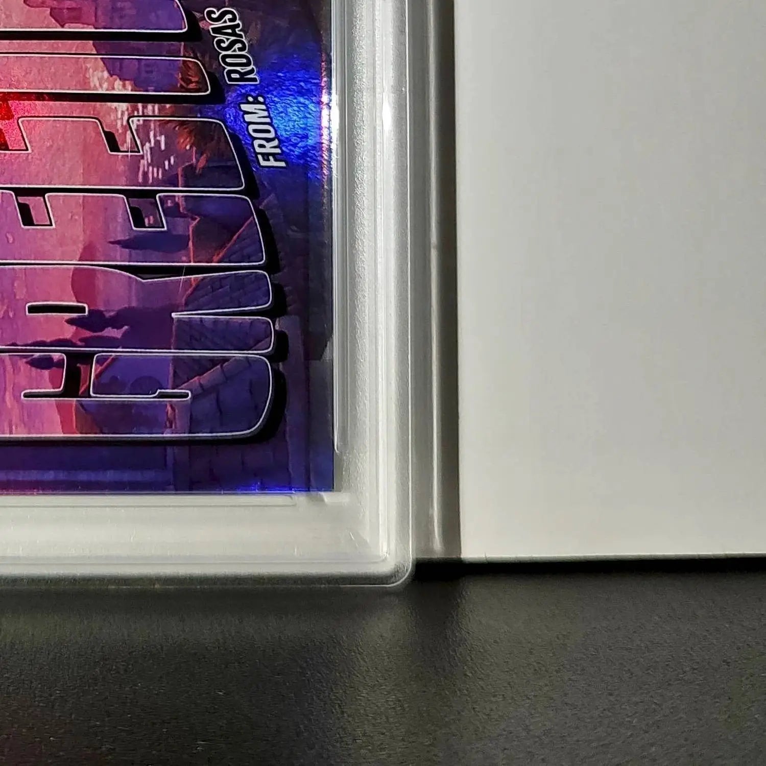 Rosas 2025 Topps Disney Wonder #GF-15 Greetings From Card Wish PSA 9 - Non-Sports Card Single