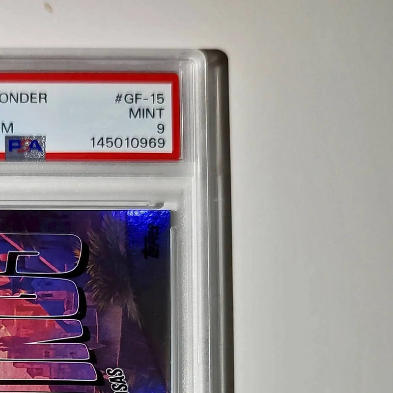 Rosas 2025 Topps Disney Wonder #GF-15 Greetings From Card Wish PSA 9 - Non-Sports Card Single
