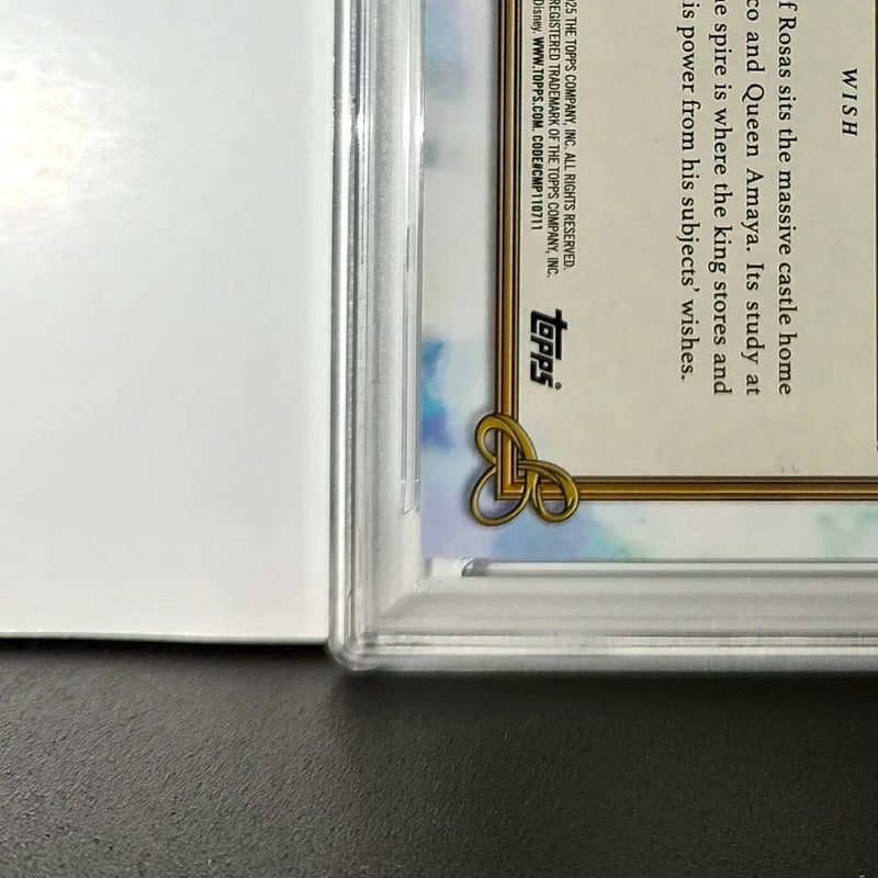 Rosas Castle 2025 Topps Disney #C-20 Card Wish PSA 9 - Non-Sports Card Single