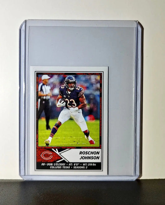 Roschon Johnson 2024 Panini NFL Sticker #364 Chicago Bears - Football Card Single