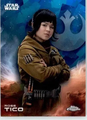 Rose Tico - 2025 Topps Chrome Star Wars Sapphire - #158 - Non_sport - Star Wars Card Single