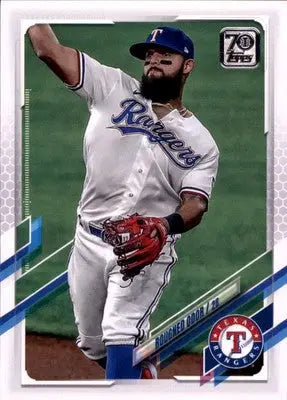 Rougned Odor 2021 Topps #293 Texas Rangers - Baseball Card Single