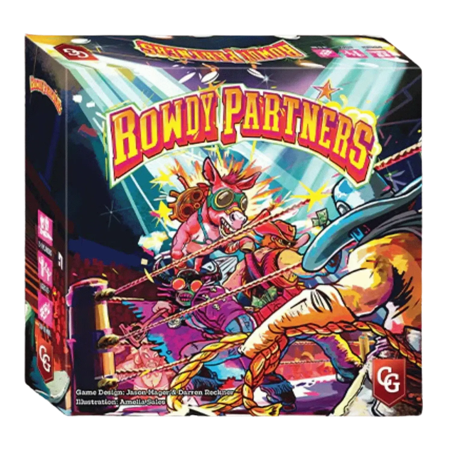 Rowdy Partners Board Game [Capstone Games] - Board Game