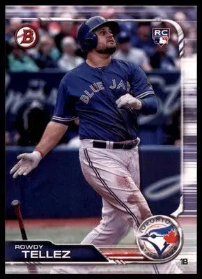 Rowdy Tellez Rookie 2019 Bowman #28 Toronto Blue Jays - Baseball Card Single