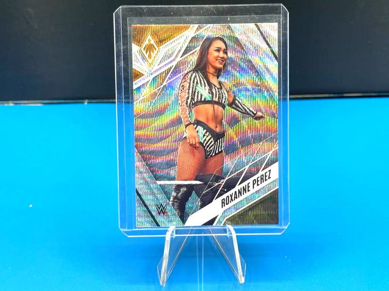 Roxanne Perez -Silver Wave 2023 Panini Chronicles WWE Phoenix- #312 - Other