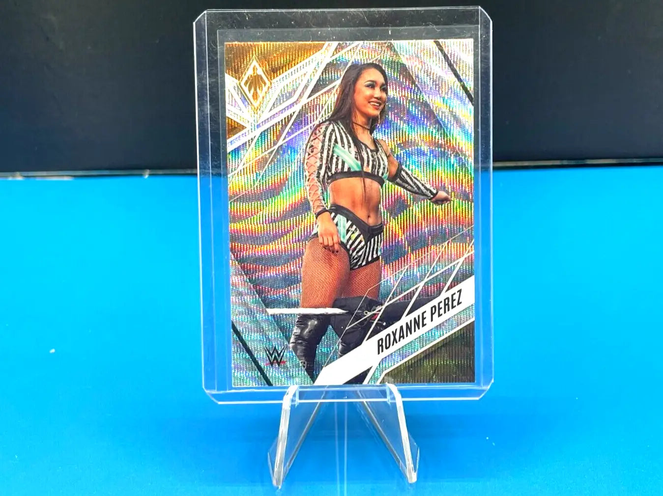 Roxanne Perez -Silver Wave 2023 Panini Chronicles WWE Phoenix- #312