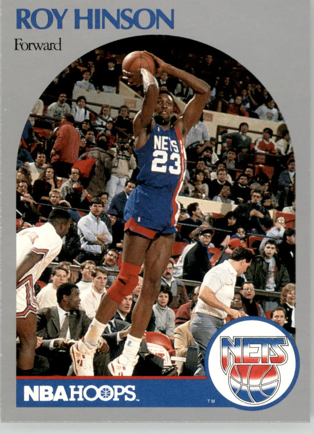 Roy Hinson - 1990-91 Hoops - #198 - Basketball - Basketball Card Single