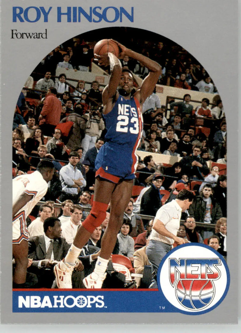 Roy Hinson - 1990-91 Hoops - #198 - Basketball - Basketball Card Single