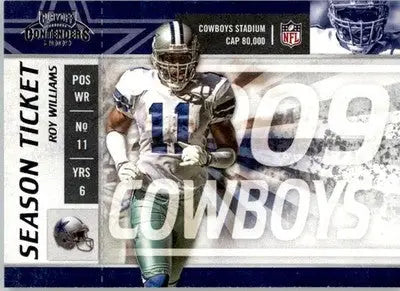 Roy Williams - 2009 Playoff Contenders - #27 - Football - Football Card Single