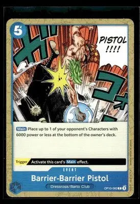 Royal Blood Barrier-Barrier Pistol Bario Club Common #OP10-060 NM - Other