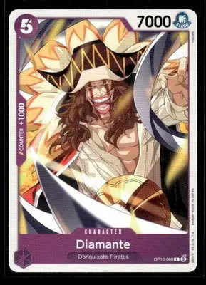 Royal Blood Diamante Donquixote Pirates Common #OP10-068 Near Mint or Better