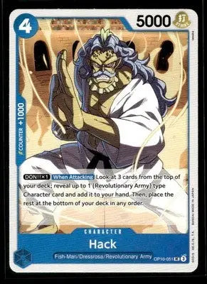 Royal Blood Hack Revolutionary Army Uncommon #OP10-051 Near Mint or Better