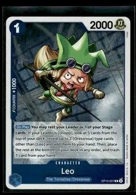 Royal Blood Leo Foil Rare #OP10-057 Near Mint or Better - Other