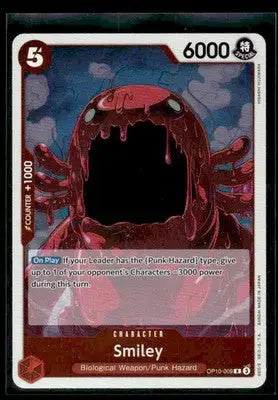 Royal Blood Smiley Foil Rare #OP10-009 Near Mint or Better - Other