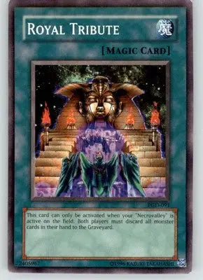 Royal Tribute - Pharaonic Guardian - PGD-091 - Lightly Played - Yu-Gi-Oh! Card Single