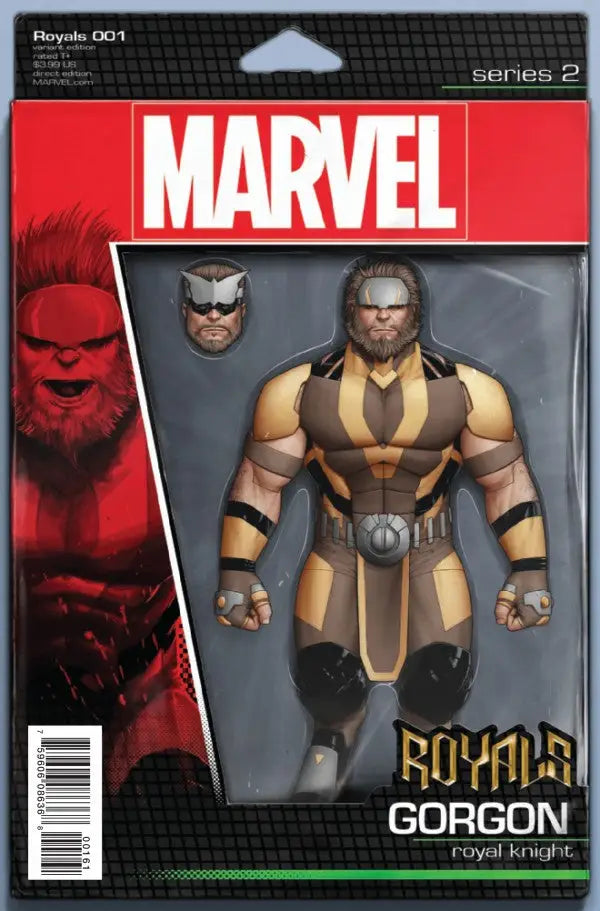 Marvel Comics Royals Gorgon action figure from the inhuman royal family series
