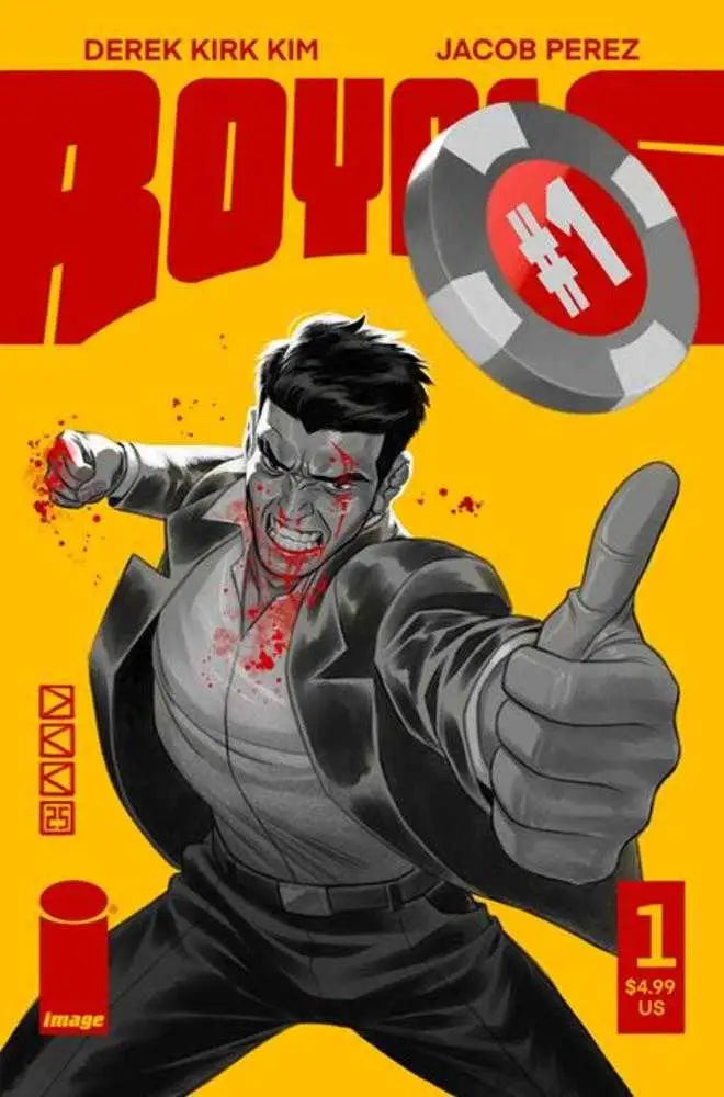 Royals #1 (Of 6) Cover C Derek Kirk Kim Poker Chip Variant (Mature) - Back Issues