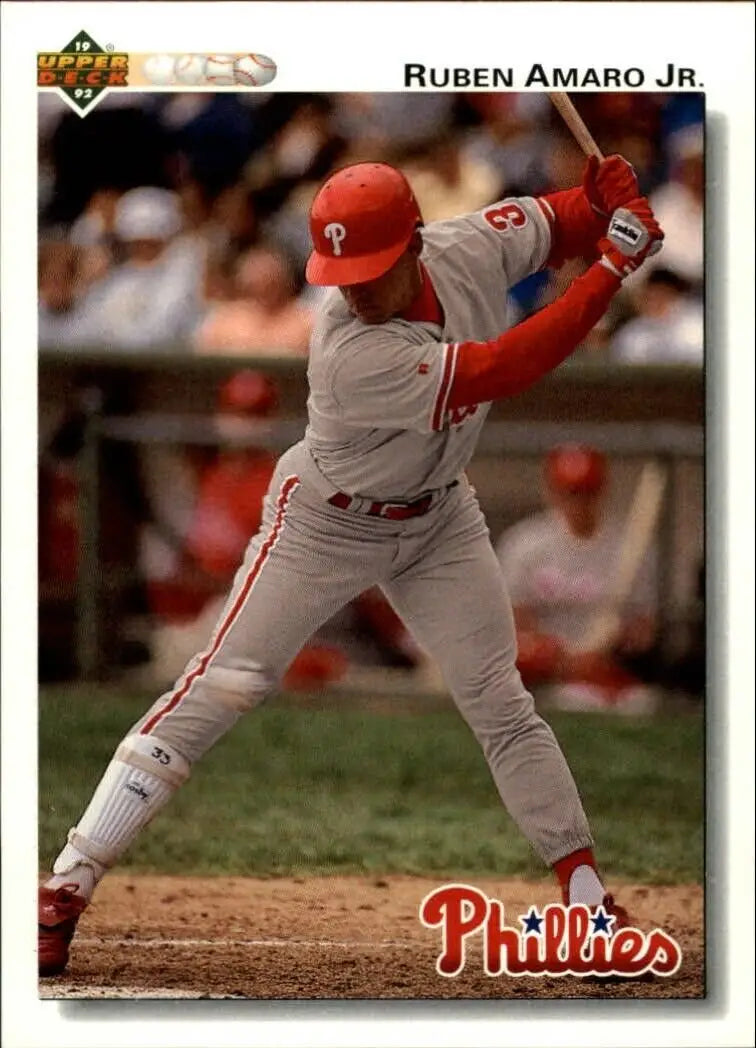 Ruben Amaro 1992 Upper Deck MLB #752 Baseball Card Philadelphia Phillies - Baseball Card Single