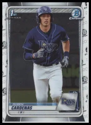 Ruben Cardenas 2020 Bowman Chrome Prospects #BCP-23 Tampa Bay Rays - Baseball Card Single