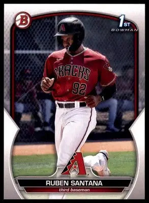 Ruben Santana 2023 Bowman Prospects #BP-42 Arizona Diamondbacks - Baseball Card Single