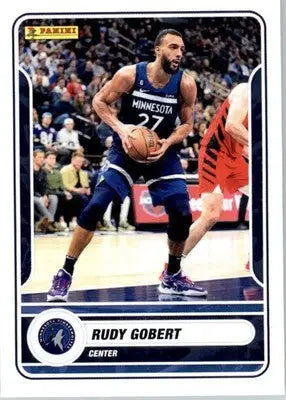 Rudy Gobert - 2023-24 Panini NBA Sticker & Card Collection - #32 - Cards - Basketball Card Single