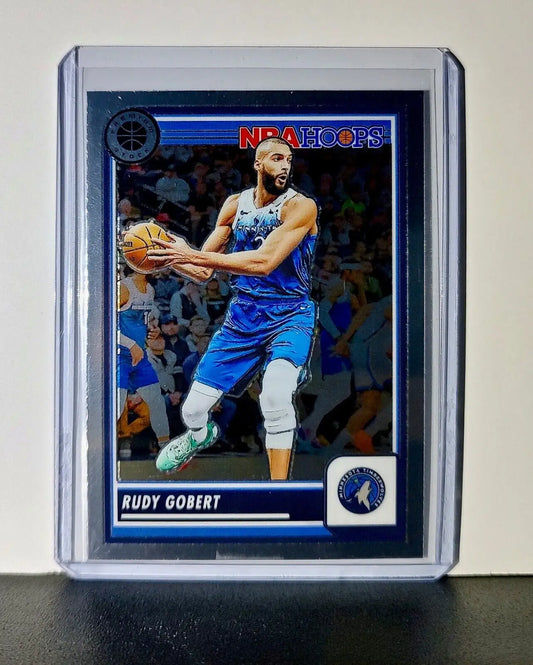 Rudy Gobert 2023-24 Panini Premium Stock NBA Hoops #52 Card Timberwolves - Basketball Card Single