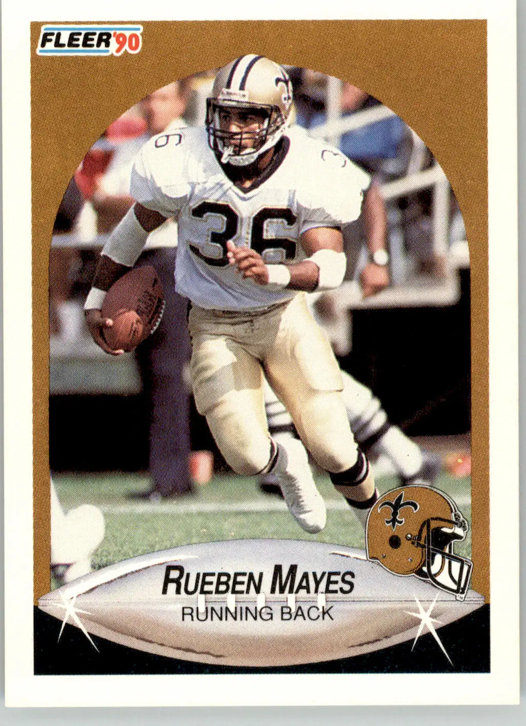 Rueben Mayes - 1990 Fleer Update - #U-62 - Football