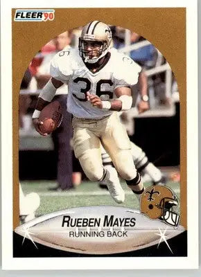 Rueben Mayes - 1990 Fleer Update - #U-62 - Football - Football Card Single