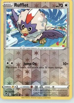 Rufflet - SWSH12: Silver Tempest - 148/195 - Reverse Holo LP - Pokémon Card Single