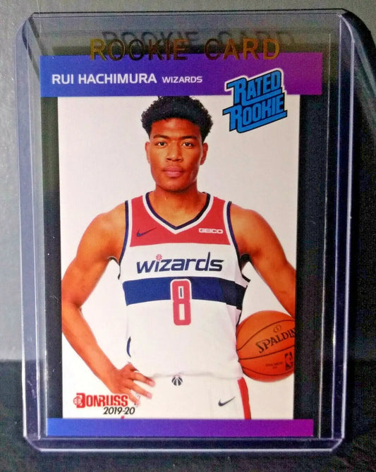Rui Hachimura 2019-2020 Panini NBA #8 Rated Rookie Retro Card 1/3431 - Basketball Card Single