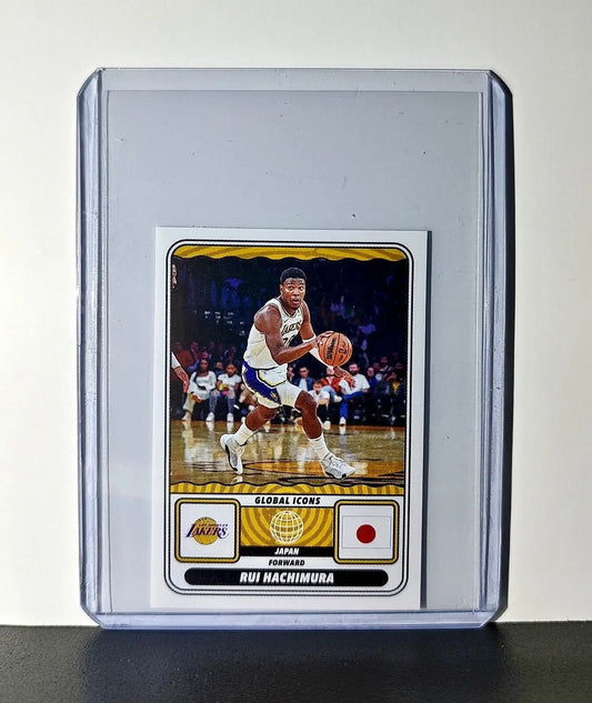 Rui Hachimura Global Icons 2024-25 Panini NBA 61 Sticker Card Los Angeles Lakers - Basketball Card Single