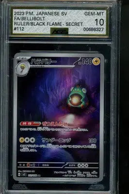 Ruler of the Black Flame Bellibolt #112 Pokemon AGS 10 - Pokémon Card Single