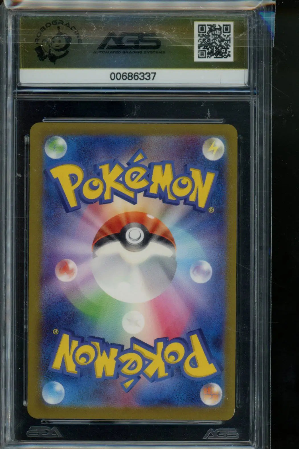 Ruler of the Black Flame Palafin #111 Pokemon AGS 9.5 - Pokémon Card Single