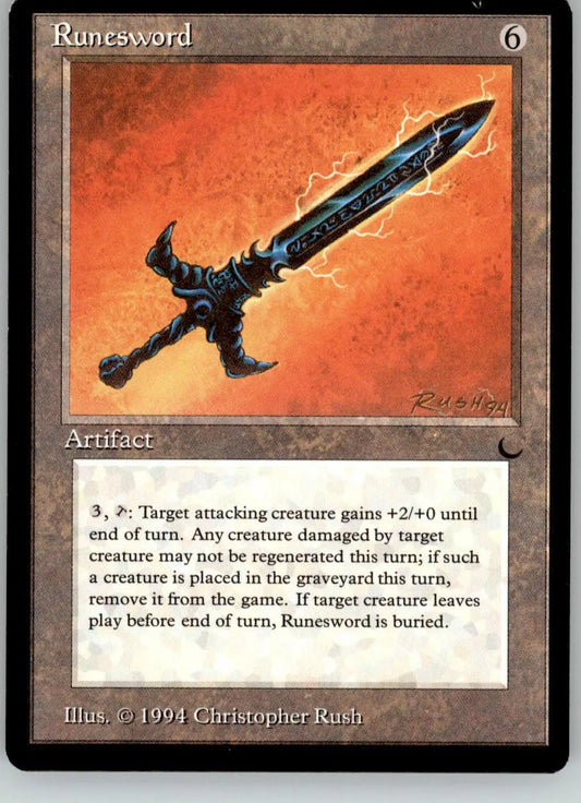 Runesword - The Dark - NM Magic: The Gathering - Magic Card Single