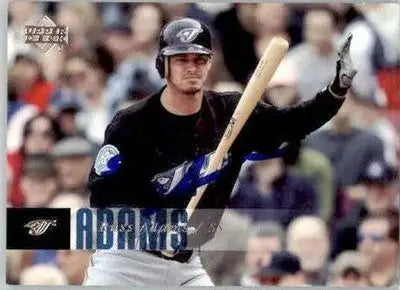 Russ Adams - 2006 Upper Deck - #849 - AUTO Baseball - Baseball Card Single