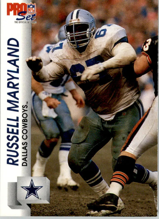 Russell Maryland - 1992 Pro Set - #478 - Football - Football Card Single