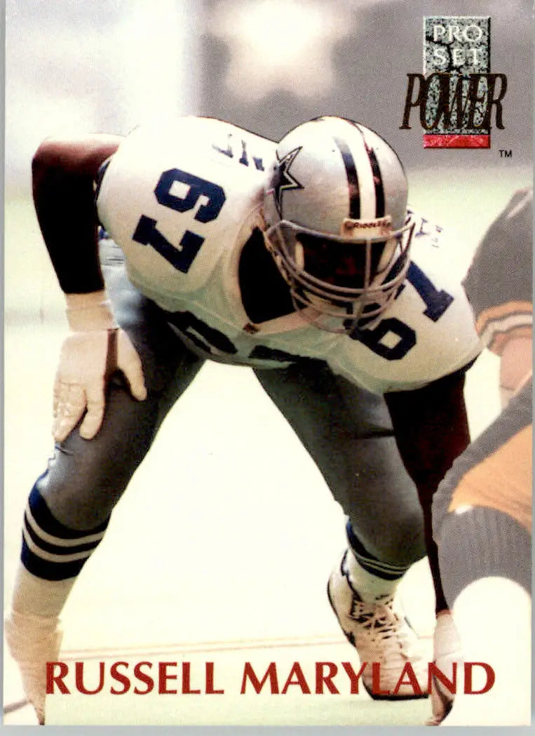 Russell Maryland - 1992 Pro Set Power - #67 - Football - Football Card Single