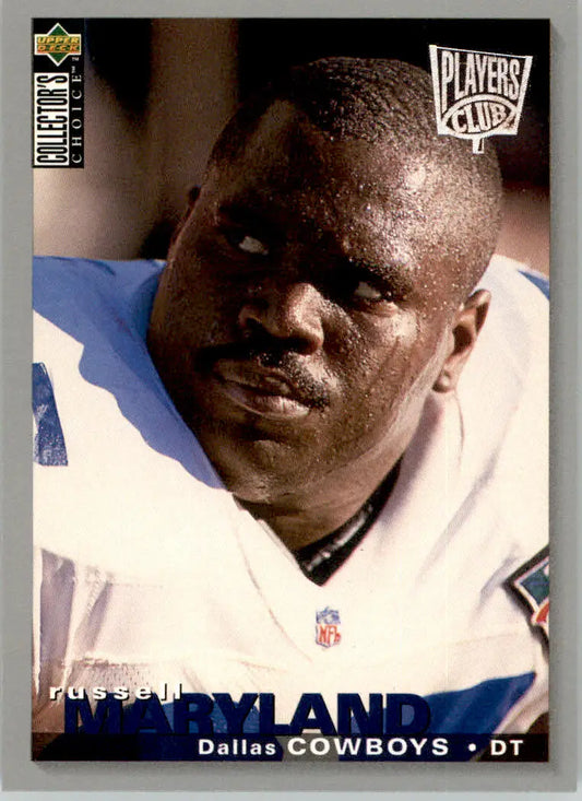 Russell Maryland - 1995 Collector’s Choice - #318 - Player’s Club Football - Football Card Single