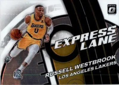 Russell Westbrook - 2021-22 Donruss Optic - #14 - Express Lane Basketball - Basketball Card Single