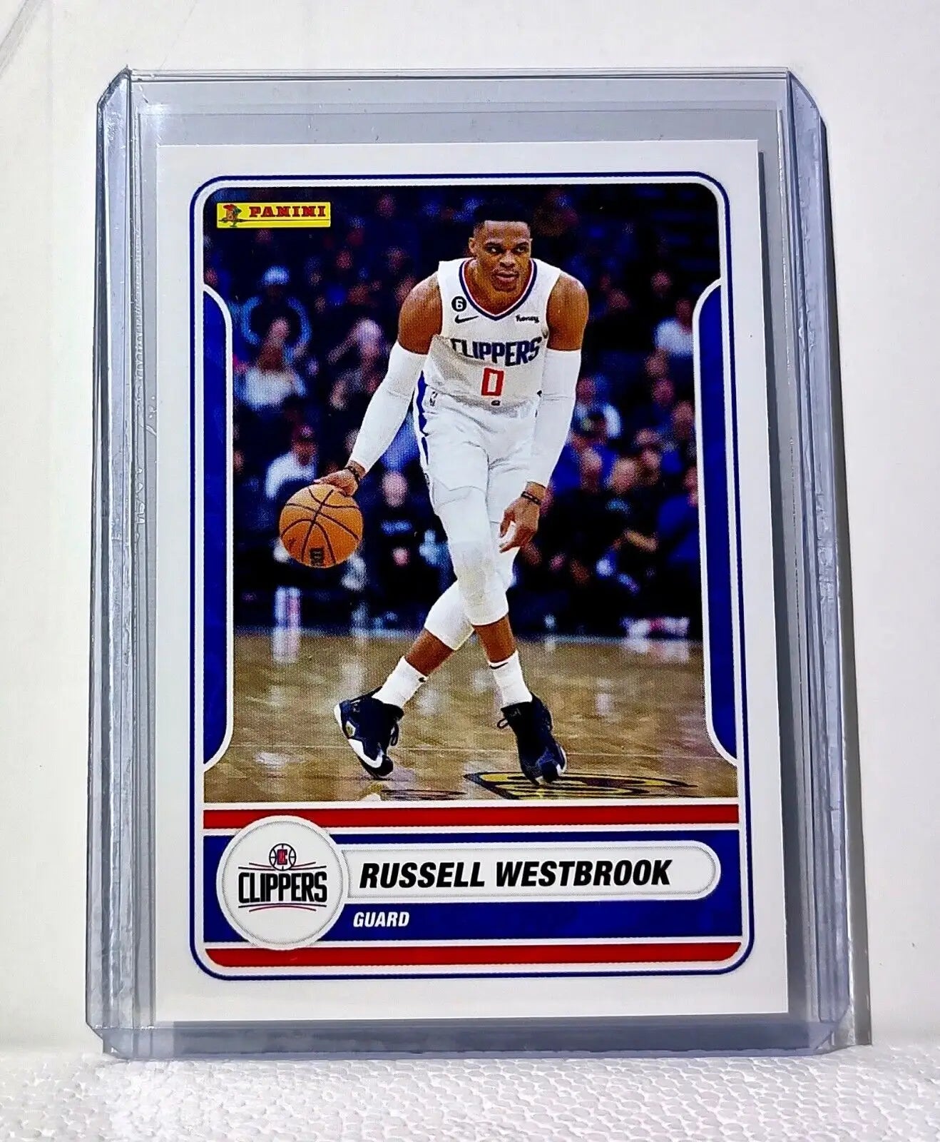 Russell Westbrook 2023-24 Panini NBA Basketball #69 Card Los Angeles Clippers - Basketball Card Single