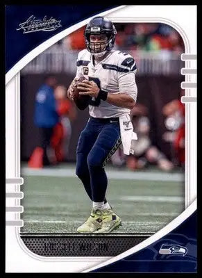Russell Wilson 2020 Panini Absolute Retail #80 Seattle Seahawks