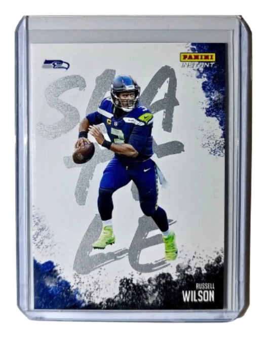 Russell Wilson 2020 Panini NFL Instant My City #26 Football Card 1 of 1275 - Football Card Single