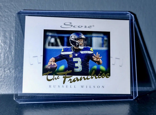 Russell Wilson 2020 Panini NFL Instant Score The Franchise #28 Card 1/1251 - Football Card Single