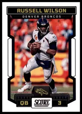 Russell Wilson 2023 Score #70 Denver Broncos - Football Card Single